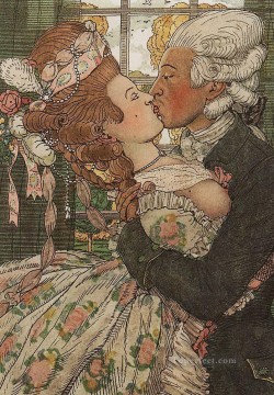 150の主題の芸術作品 Painting - 侯爵夫人の本 イラスト 1918 年 9 月 コンスタンチン ソモフの性的裸ヌード